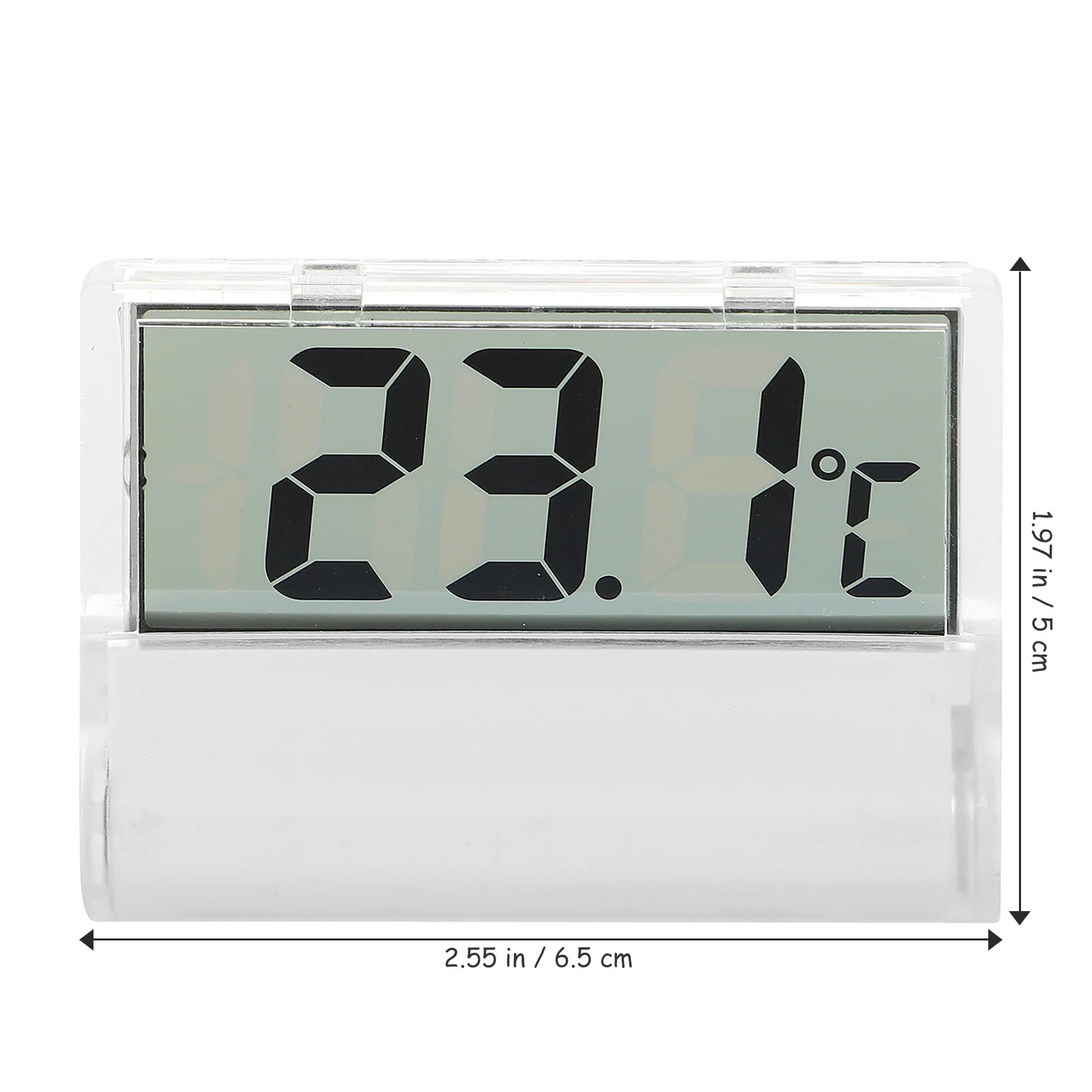 

1Pcs Fish Tank Thermometer Electronic Digital Aquarium Temperature Gauge Adhesive Reptile Box Waterproof Indoor Temperature