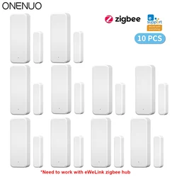 ZigBee Door Window Sensor eWeLink APP Smart Home Security Protection Door Open Closed Detector for Alexa Google Yandex Alice