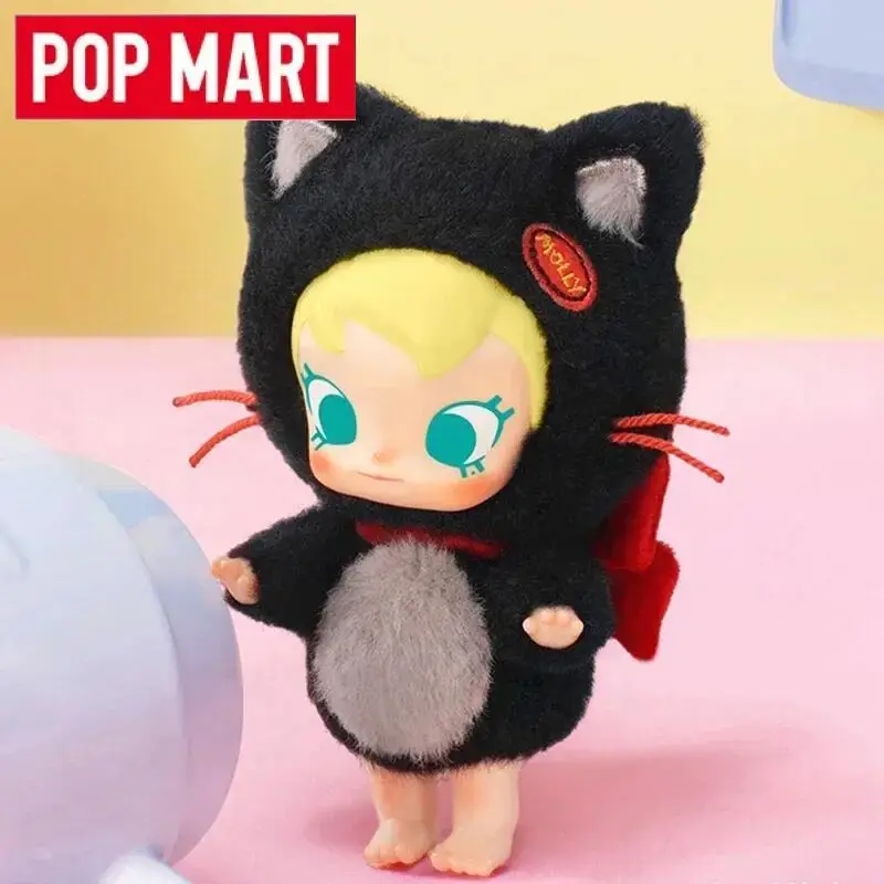 

POP MART Baby Molly Pocket Friends Series-Vinyl Plush Pendant Blind Box Toys Doll Kawaii Anime Action Figure Caixa Caja Surprise