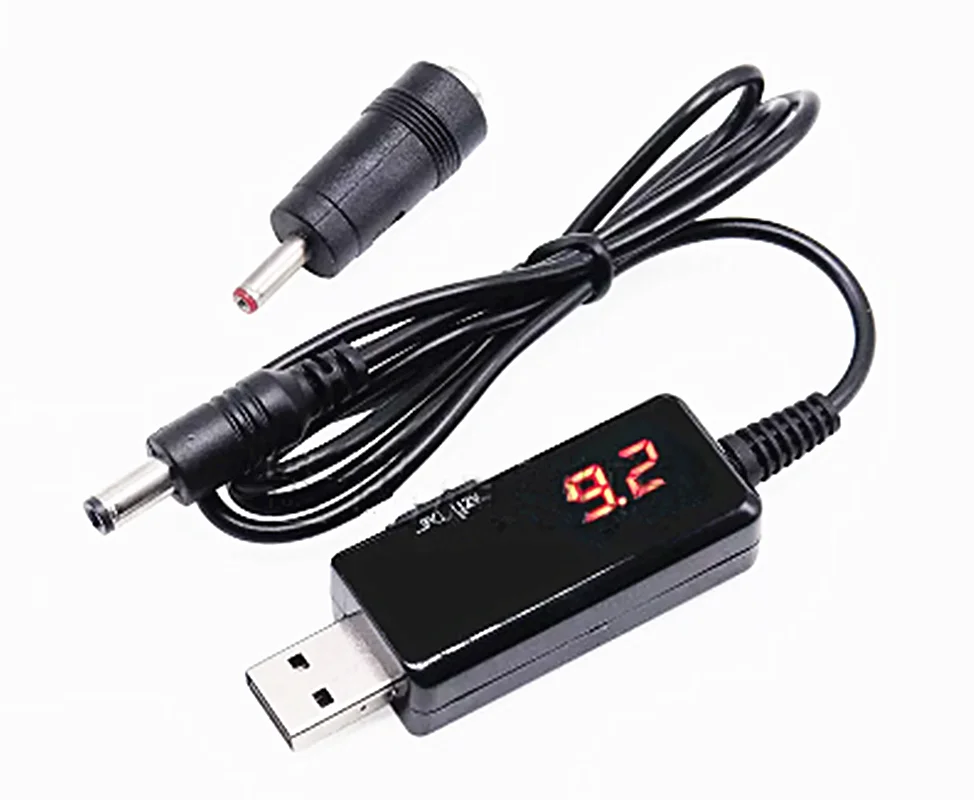 Câble de chargement USB vers DC5.5/KWS-912V mm, 5V, 9V 12V, pour routeur optique cat