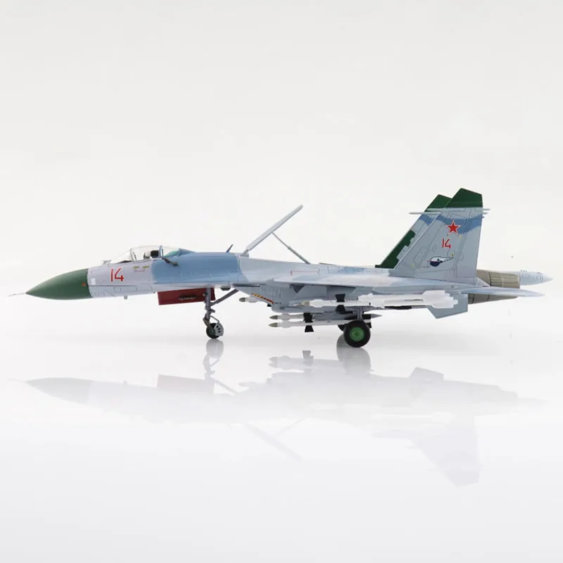 Diecast 1:72 Scale Su-27 Su27 Russian Air force Alloy Finished Simulation Model Static Decoration Souvenir Gifts For Adult