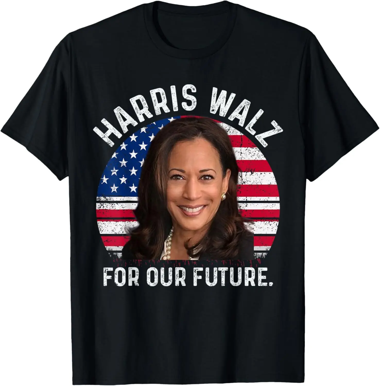 Harris Walz 2024 For Our Future Harris Waltz 2024 President T-Shirt