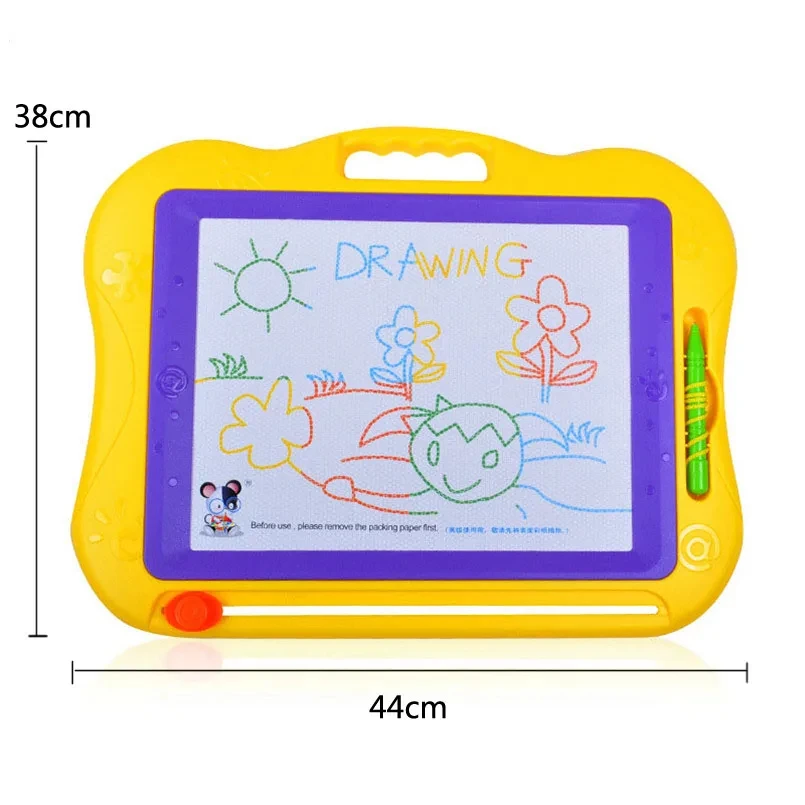 Kids Color Graffiti Board Toy Kids Early stage Artistic painting Toy Magnetic Cartoon Drawing Board Toy Educational Drawing Gift