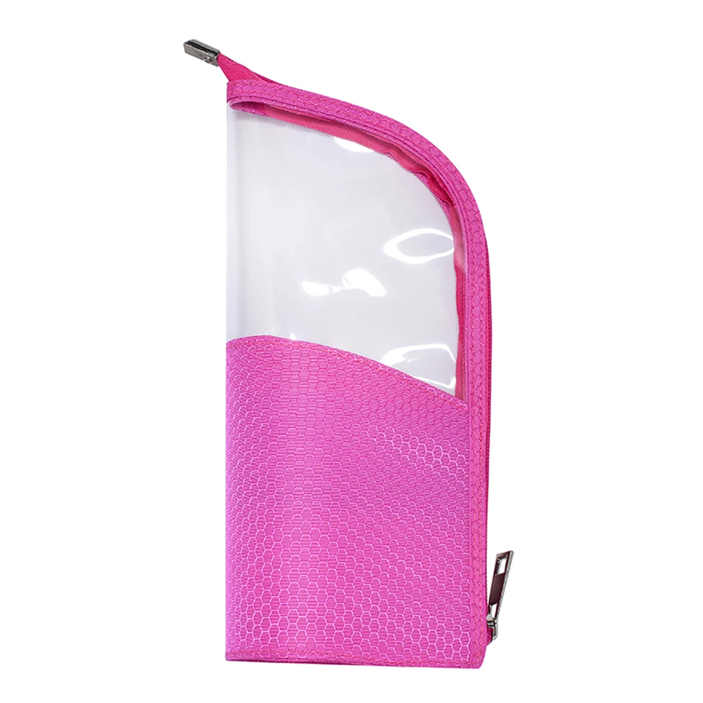 반투명 여행 메이크업 홀더 휴대용 여성 세면도구 보관 여성 메이크업 가방 옥스포드 휴대용 천 가방