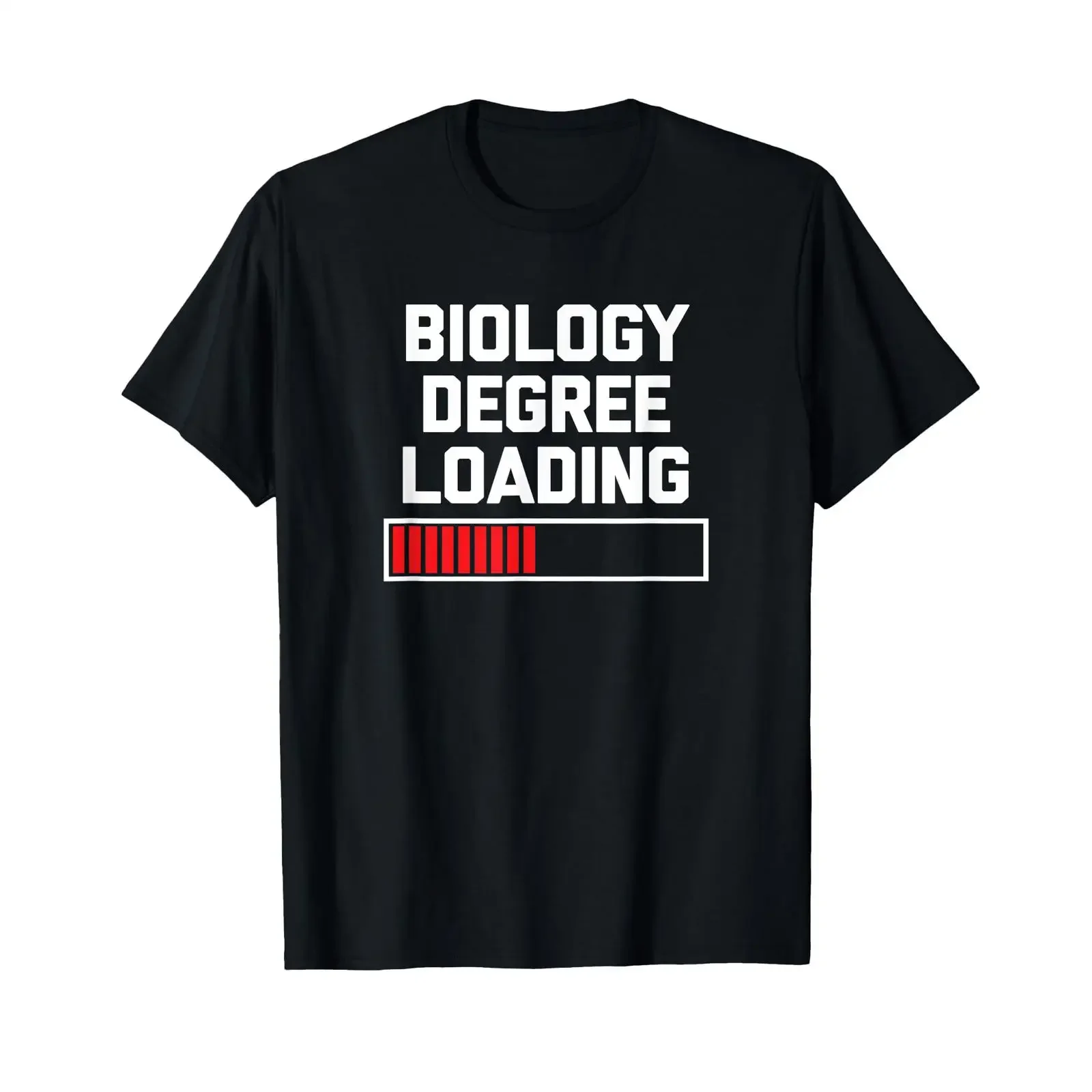 Biologie-Abschluss-T-Shirt, lustiges Studenten-Vintage-Design, gewaschene Designerkleidung, lässig, Unisex, für Herren, atmungsaktiv, weich, mit Grafik