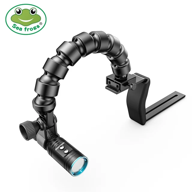 Braço Flexível para Câmera YS, Sistema de Articulação Flexível para Caixa Estanque de Câmera Subaquática, Acessórios para Fotografia
