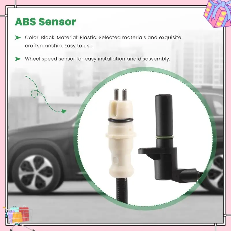 

A77T-1PCS Fornt Left And Right ABS Wheel Speed Sensor For Mercedes-Benz G-Class (W463/W461) G500 OE A4635400317 4635400317