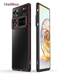 Lightweight Metal Alloy Bumper For ZTE Nubia Z60 Ultra Frame Z70 U Anti-Scratch Funda Heat Dissipation Slim Case+Camera Lens