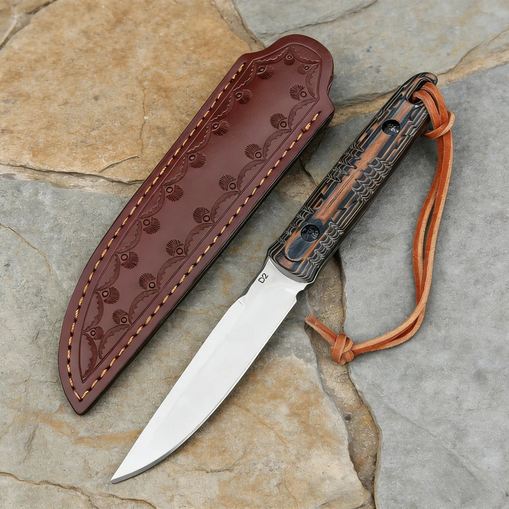 

Нож с фиксированным клинком и чехлом, сталь 7Cr13Mov, подходит для кемпинга, барбекю, активного отдыха, альпинизма, пикников, рыбалки