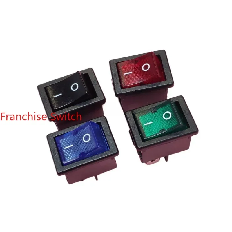 

10PCS R9Y2 with lamp DC AC boat switch R19 four feet 6A 220V 15X21