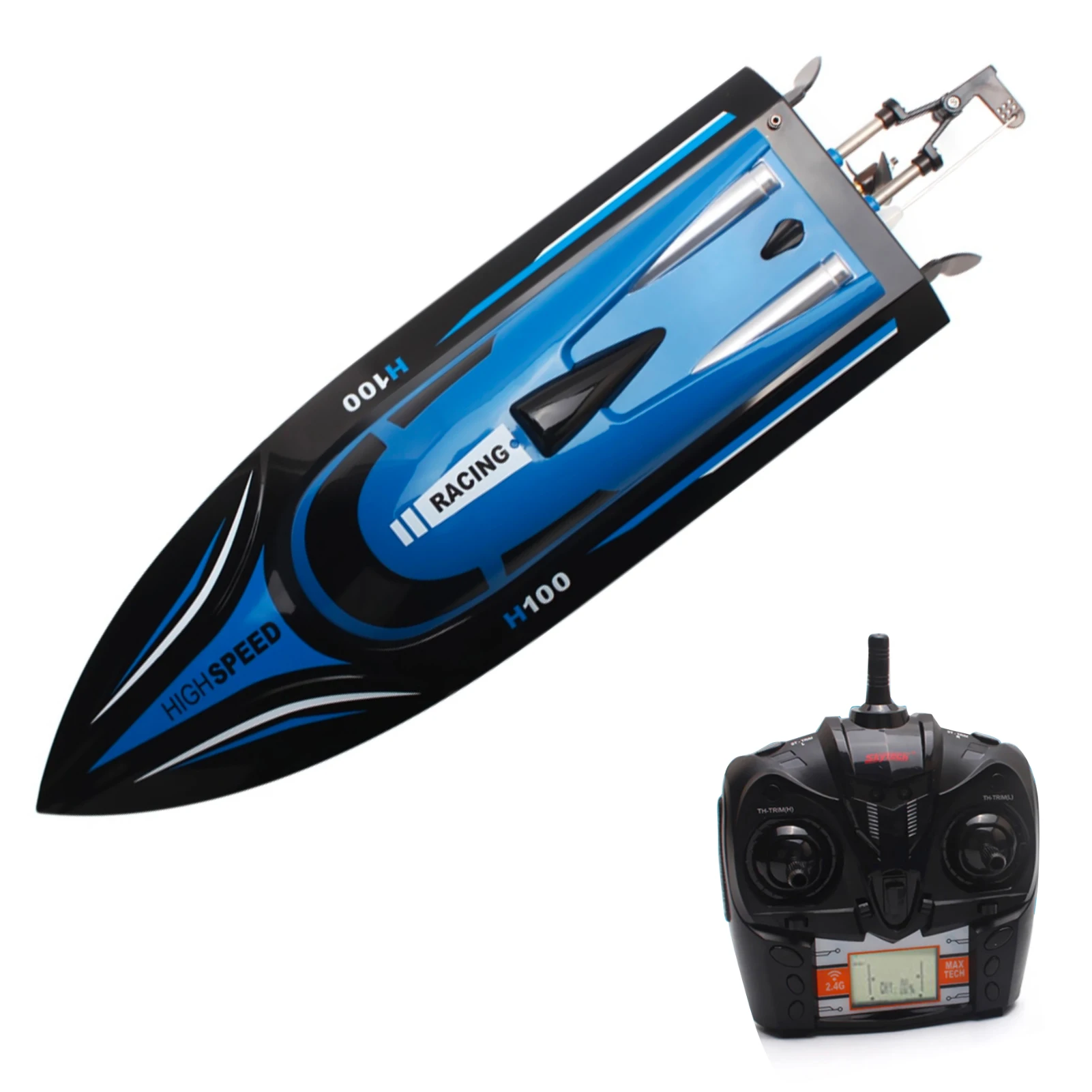 Skytech H100 2.4G Remote Controlled 180° Flip 20KM/H High Speed Electric RC Boat