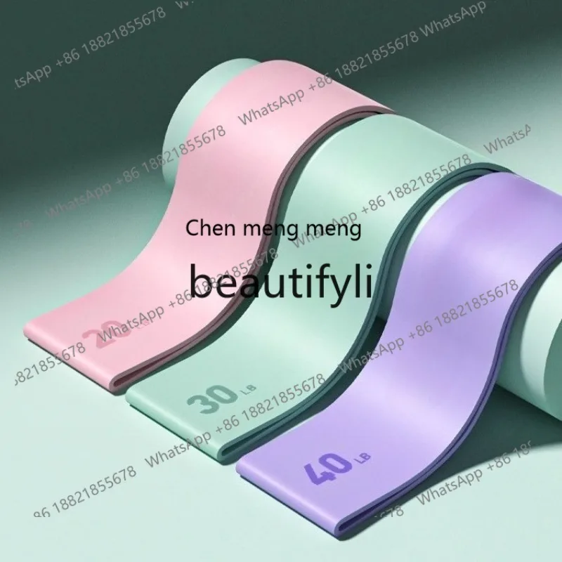 

X Fitness Yoga Elastic Band Resistance Band Buttocks Training Rally Band Hip Ring