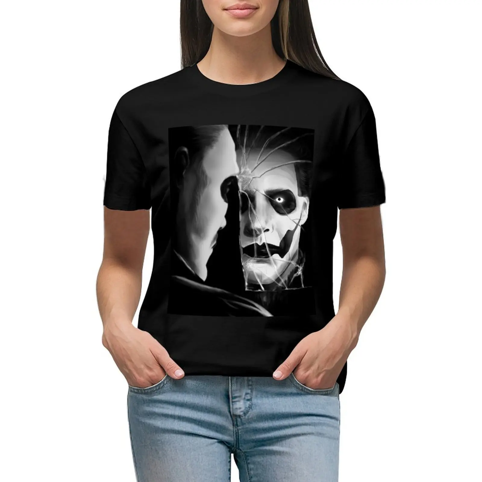 

Papa Emeritus IV and Cardinal Copia T-shirt kawaii clothes oversized summer clothes Women clothes