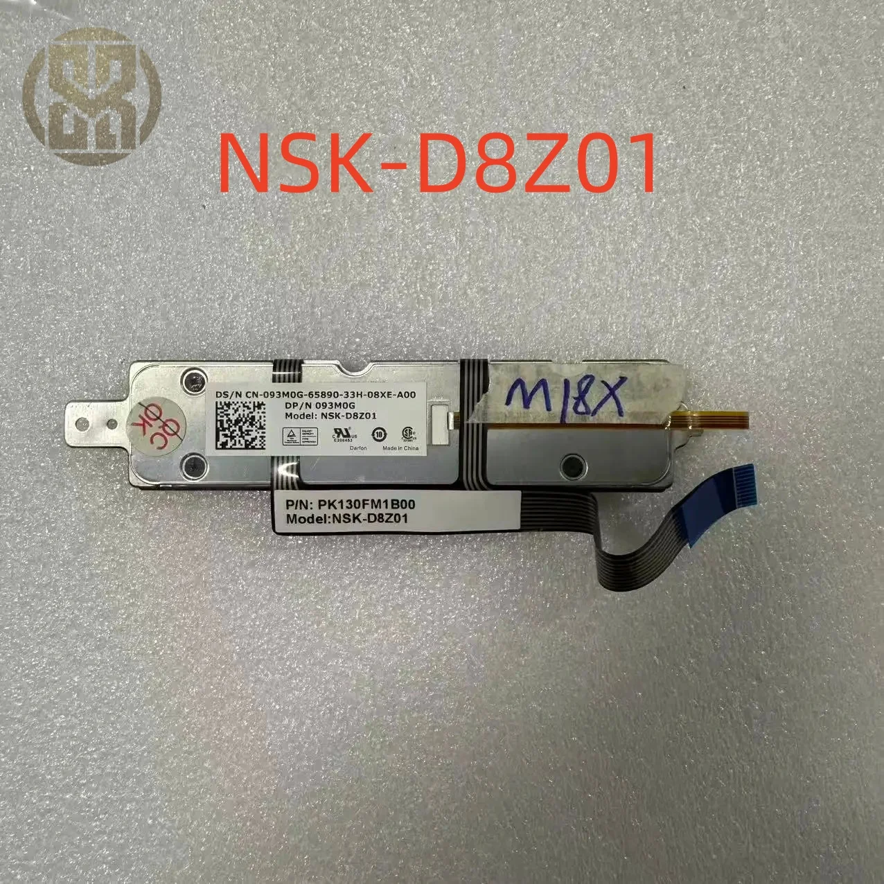 Original For Dell M18X R1 R2 R3 laptop keyboard Keypad key Button 93M0G 093M0G PK130FM1B00 NSK-D8Z01 test good