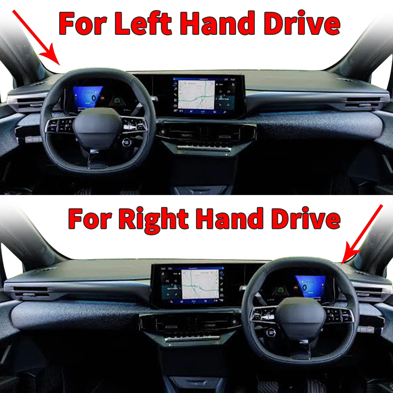for Renault Clio 2026 2027 2028 Car Dashmat Dashboard Cover Pad DashMat Sunshade Protective Carpet Accessories