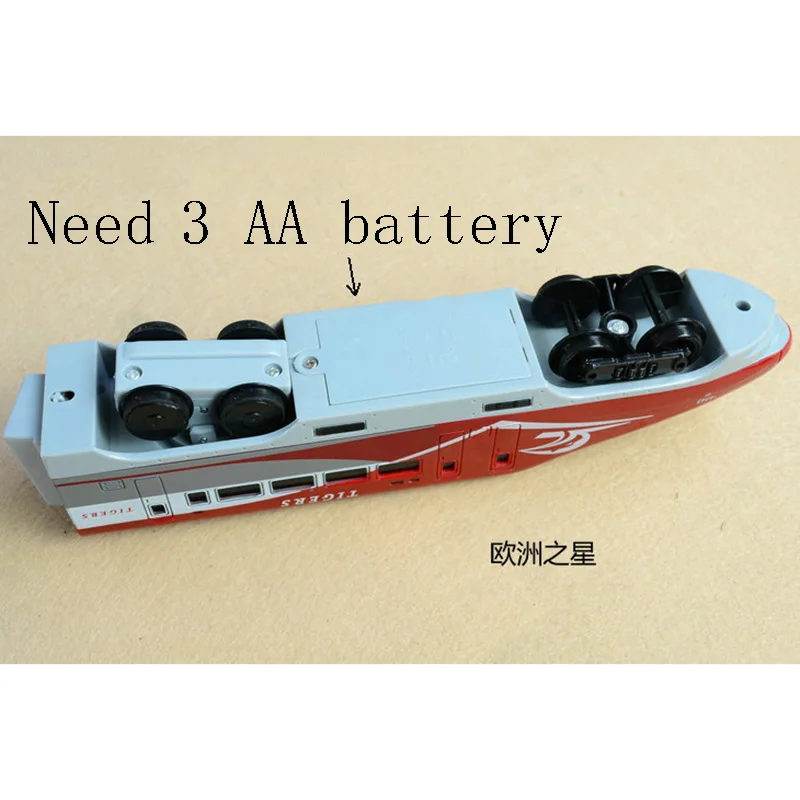 1:87 Red Eurostar High-speed EMU Train Model Simulation Electric Track Model Children's Toys Boy Scene Birthday Gift Display