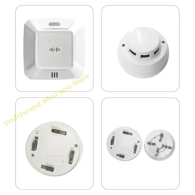 Rilevatore fumo J60A batteria allarmante con LED