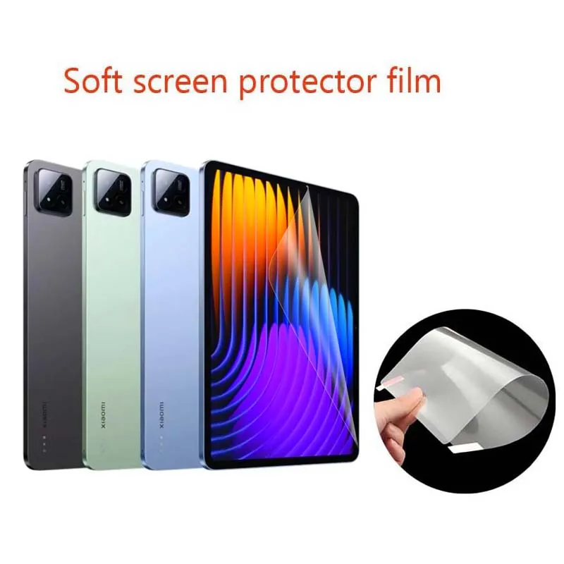 

Матовая антибликовая/прозрачная защитная пленка HD PET для экрана Xiaomi Pad 7 11.2 2024/Xiaomi Pad 7 Pro 11.2, 3 шт.