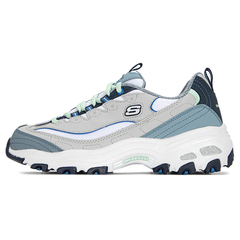 

Skechers Women's Shoes, Fashionable Thick-Soled Casual Shoes, Sports Shoes, Panda Shoes/Recommend Half a Size Smaller Than Size 37 and Above 13143-Gybl