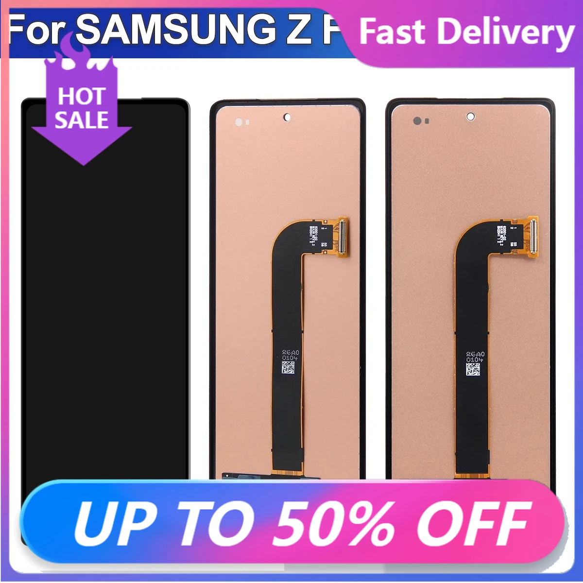 

TFT LCD for Samsung Z Fold 2 F916 F916B LCD Display Touch Screen Digitizer Assembly Replacement for Z Fold2 Screen Fast deliver