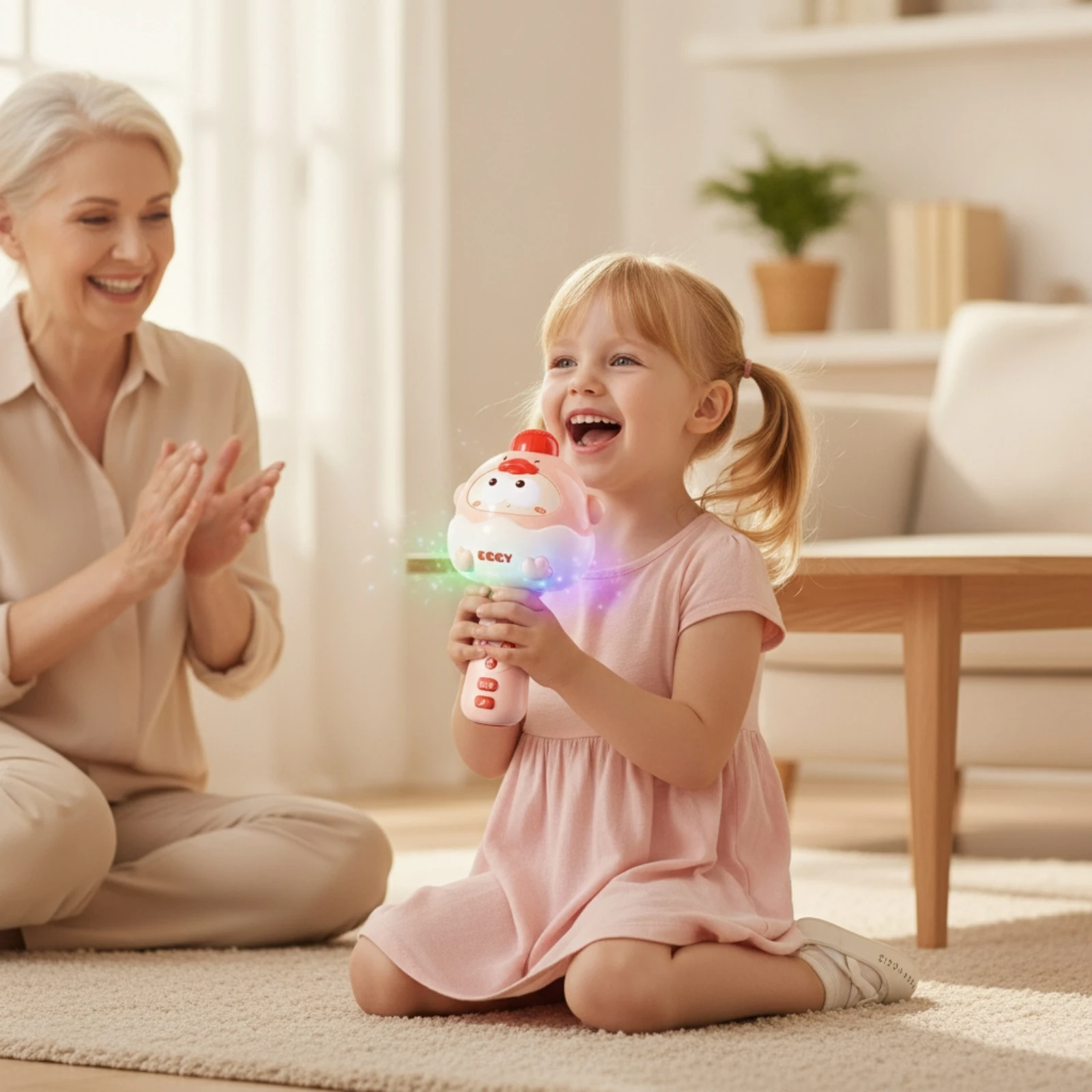 cartoon-duck-vocal-device-educational-handheld-vocal-device-with-speaker-wireless-singing-toy-bluetooth-rechargeable