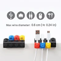 2 Sets of Modular Cable and Data Cable Organization, Modular DIY Design, Suitable for Desktop/Home Use, Desktop Organization 4