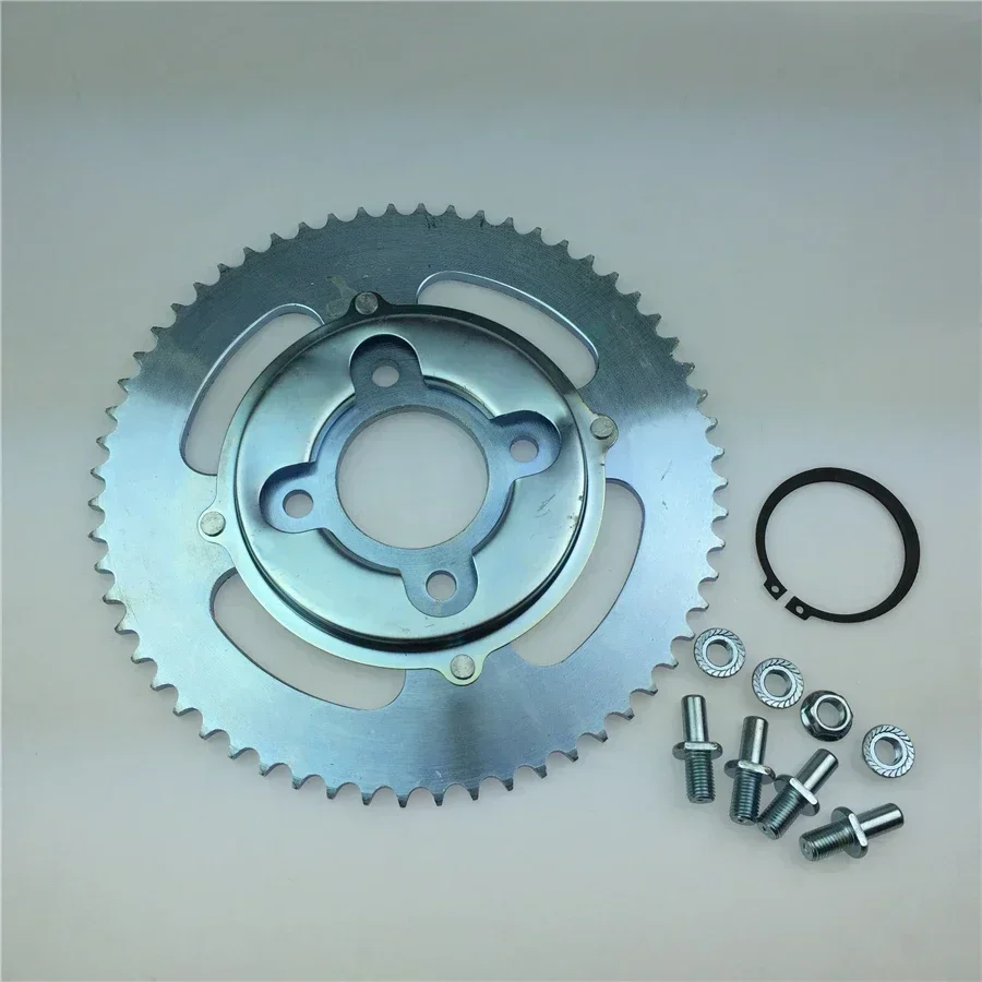 

428H Chain rear sprocket 60 tooth 24mm diameter for 46/50/52/56,Dirt Pit Bike motorcycle Motocross 428 gear Fit inch rear wheel