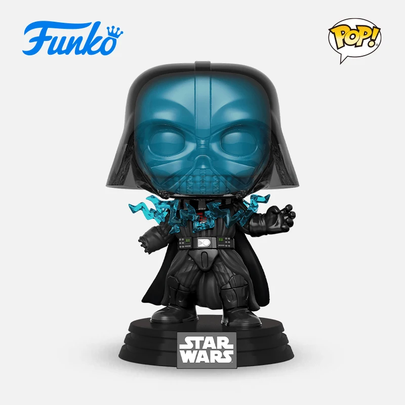 Funko Pop-figura de Anime de Star Wars, juguete de regreso del Jedi, Darth Vader, sable de luz Jedi, Batalla de daños, Decoración de mesa