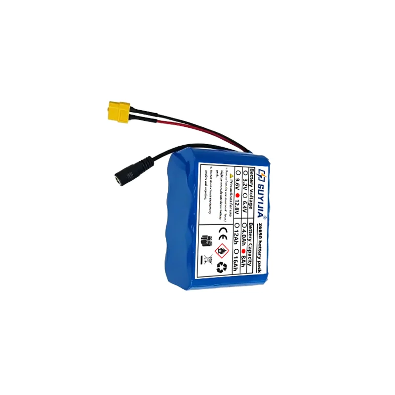 12.8V LiFePO4 Battery 26650 4S2P 8000mAh Suitable for Uninterruptible Power Supply for Electric Boats, Drones, Toy Cars, Etc. view 6