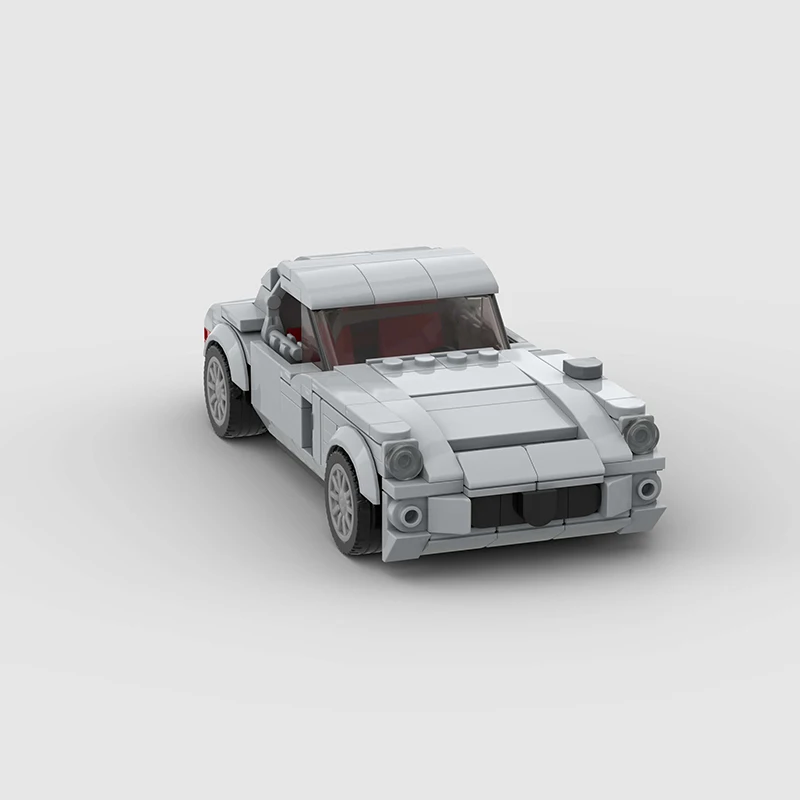 Classico set di giocattoli modello da corsa in blocchi di costruzione, kit modello di auto fai-da-te, regalo di compleanno e Natale, decorazioni per la famiglia da collezione