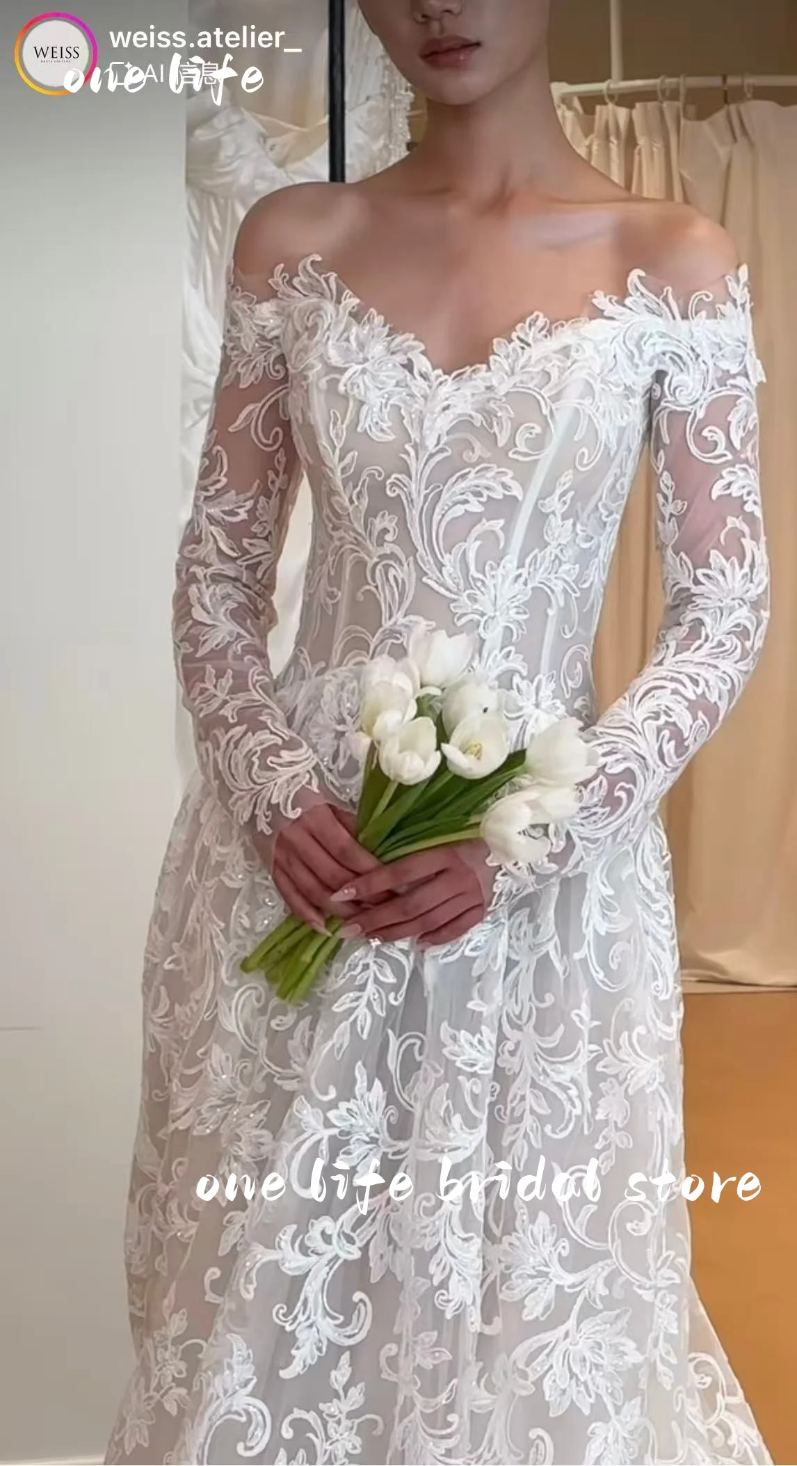 Exquisite Wedding Dresses A Line Glamorous Bridal Gowns Lace Appliques Off The Shoulder Robes Vestidos De Novia Customized 2025