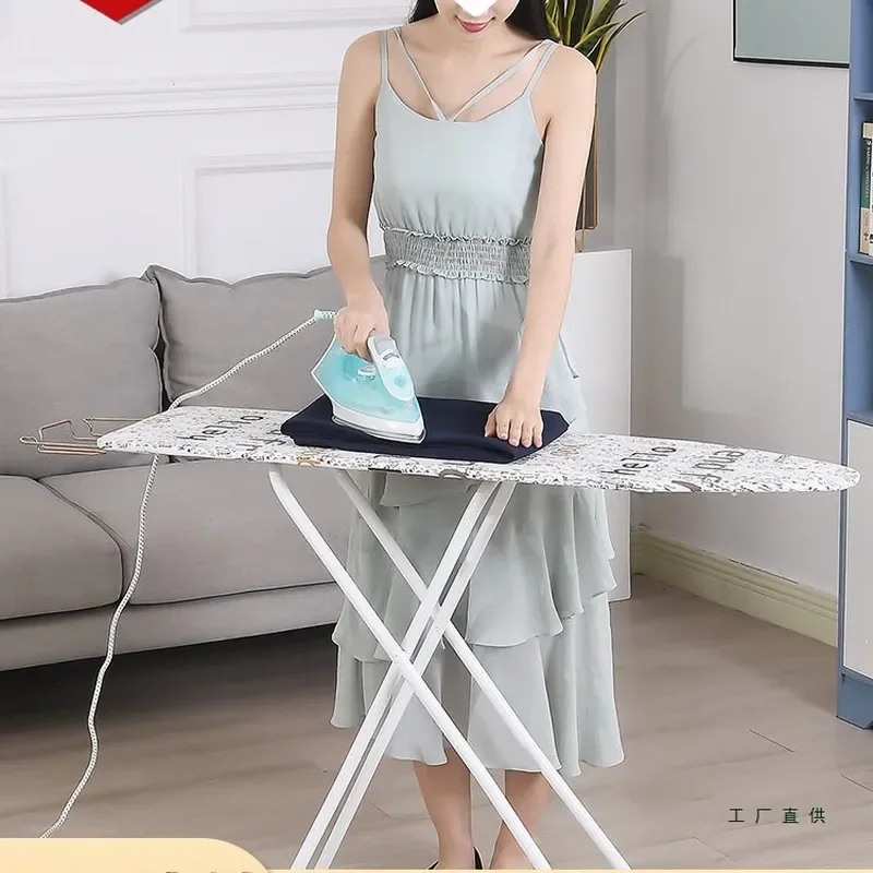 for Household Folding High End Ironing Board with Backing Board and Rack Ironing Table