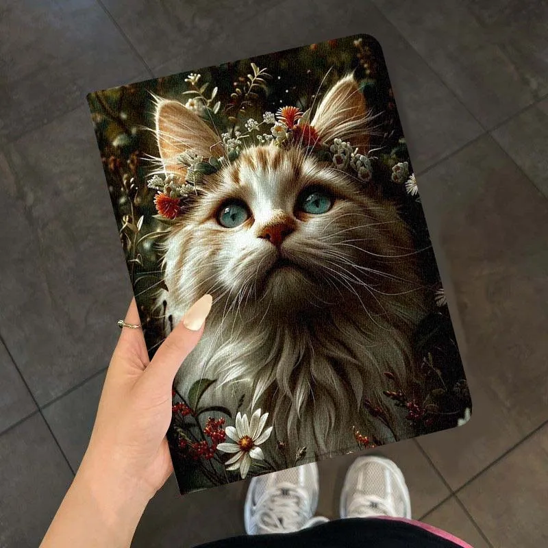 الحظ إكليل ريترو هريرة لسامسونج غالاكسي تبويب S7 S8 S9 S10 11 12.4 13.1 FE زائد لايت بوصة غطاء اللوحي #1