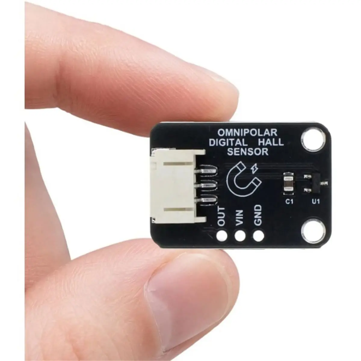 DRV5032 Digital Hall Sensor Module Digital Magnetic Hall Effect Sensor 1.6μA Low Current 30kHz Open Drain PCB Board