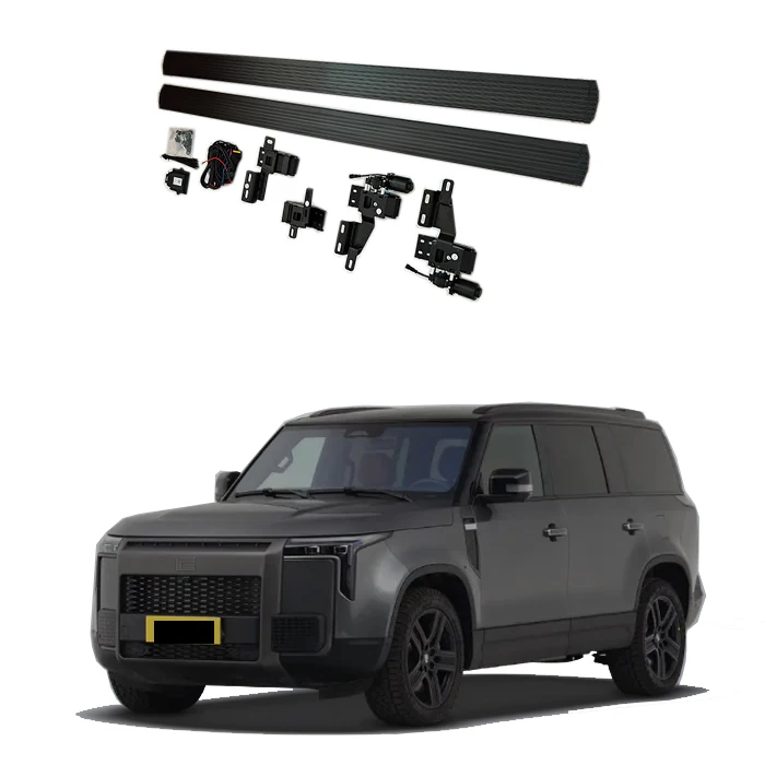 

Automatic Power Step Electric Running Boards Side Steps Pedal Black Powder Coated For Jishi 01 ROX 01 185*30*28 cm