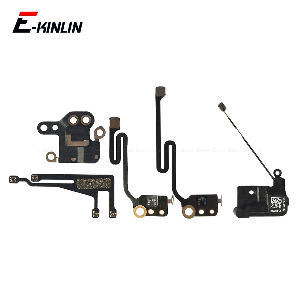WiFi Cover GPS Antenna Signal Shield Plate Flex Cable For iPhone 6 6S 7 8 Plus SE 2020 Replacement Repair Parts