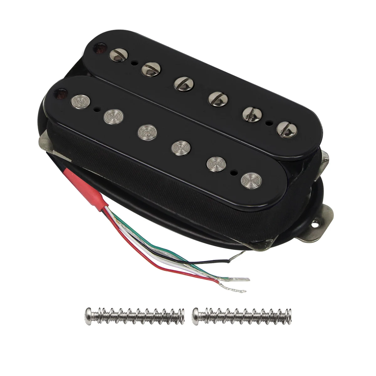 

FLEOR Black Alnico 5, хамбакер, звукосниматель для электрогитары, гриф, двойная катушка, детали гитары
