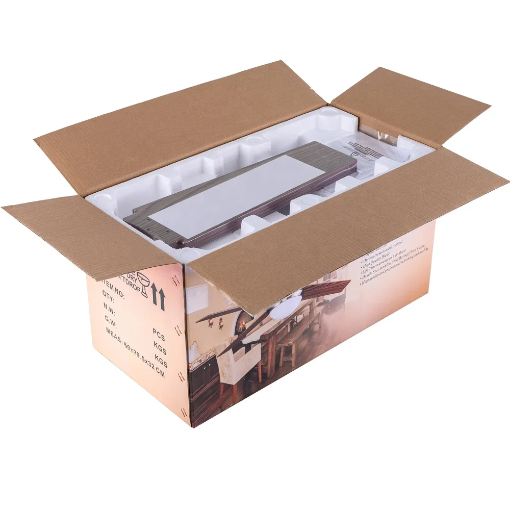 42 Inch Low Watt Bldc Motor 6 Speeds American Style Rose Gold Fandelier Invisible Bladeless Ceiling Fan for Home