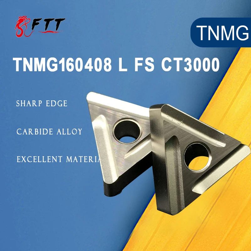 10 шт., инструменты для резки TNMG160408 L FS CT3000 TNMG331
