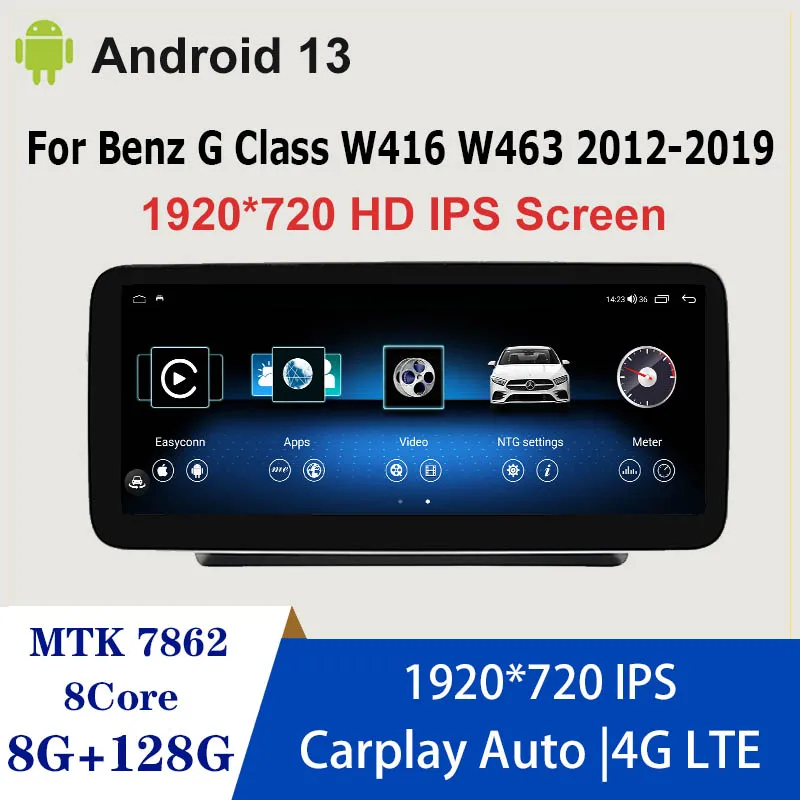 Factory Price Android13 8G+128G For Mercedes Benz G-Class W461 W463 G350 Car DVD Radio Multimedia Player GPS Navigation Screen