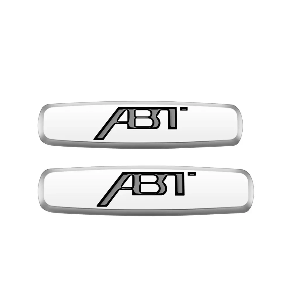 2pcs/lot ABT Badge For Audi Sticker VW ABT Seat Sticker For AUDI Q5 Q7 Q3 SQ5 A6 A7 A8 A4 A5 A3 A1 RS3 RS4 RS5 RS7 S4 S6 S5 TTS