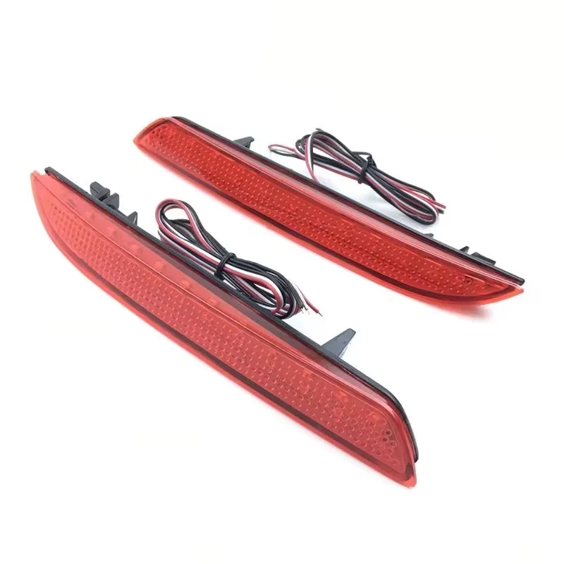 

Popu For 2pcs Honda JAZZ Fit CRZ CRV Insight Hybrid Acura TSX LED Rear Bumper Reflector Light Fog LampsBrake Stop Signal Lamp