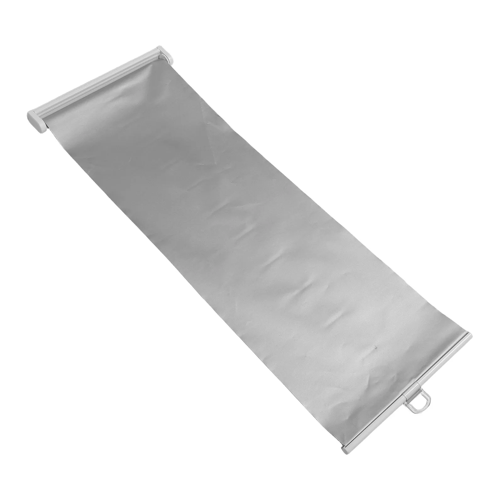 Polyester Roller Blind Blackout Shade No Tools Required Heat-Sensitive Sun Blocking Outdoor Patio Indoor Window Cover Privacy
