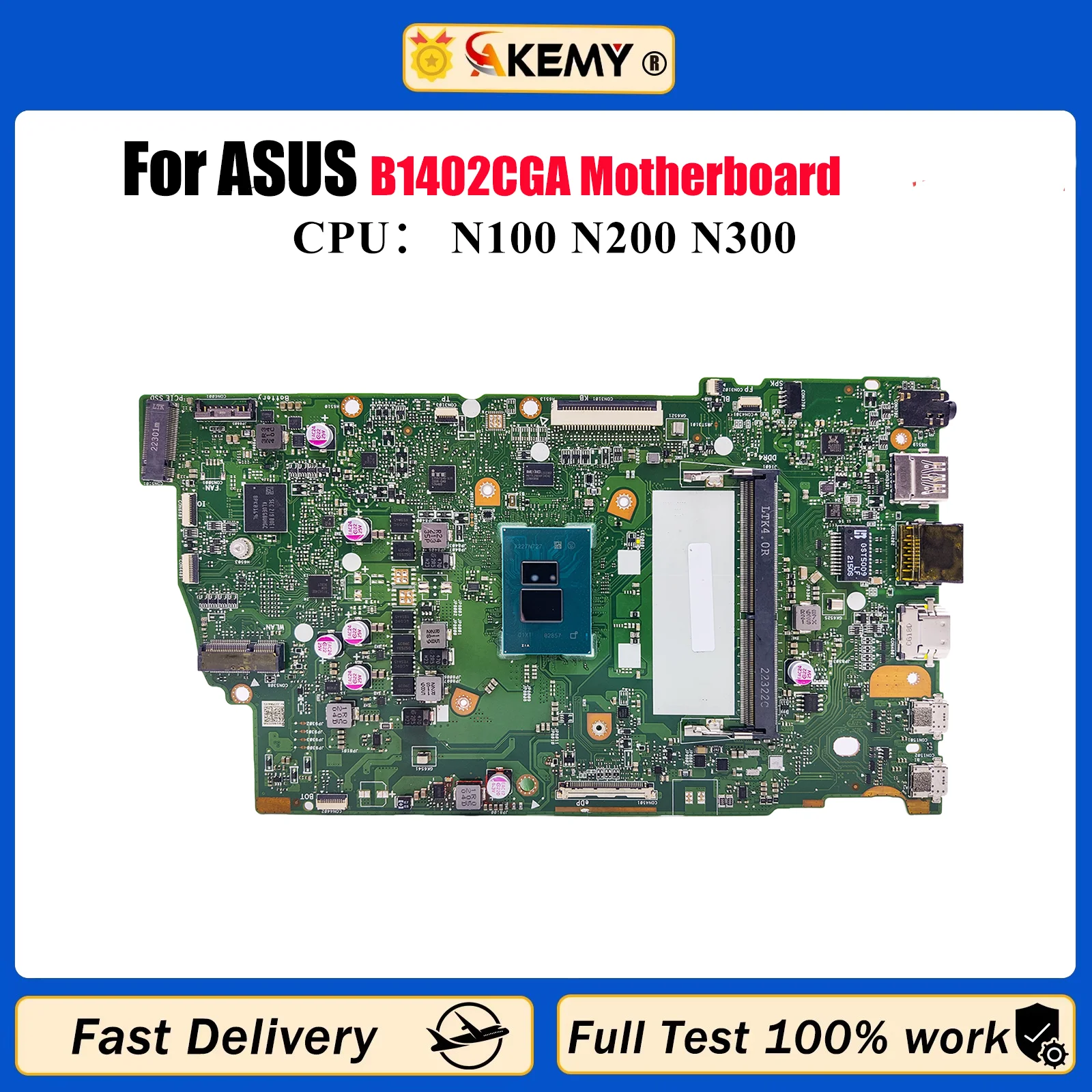 

B1402CGA Материнская плата для ноутбука ASUS ExpertBook B1402C B1402CBA B1402CGA Материнская плата для ноутбука с процессором, тест ОК, быстрая доставка stk