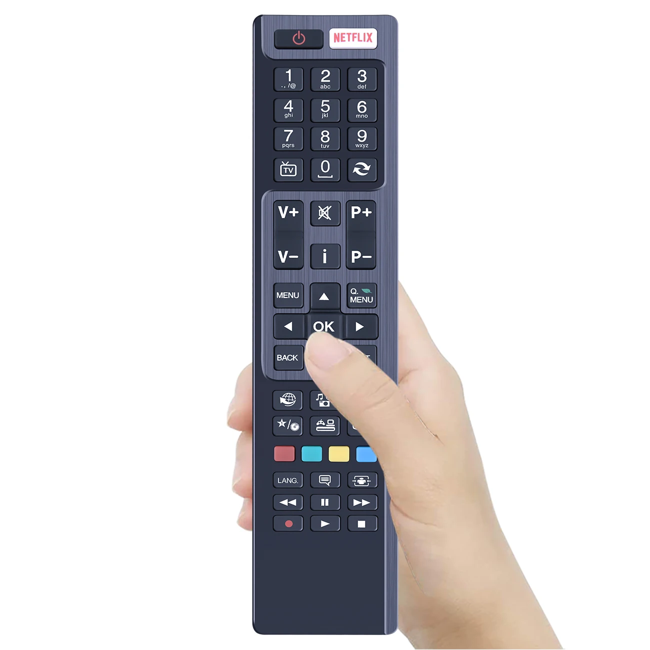 Mando a distancia para Hitachi 32HB6T41A 43HB6T62H 40HBT42A 43HGT69UK 32HBT41A RC4848 50HK6T74U 43HK6W64 32HBT41 43hgw69 HDTV