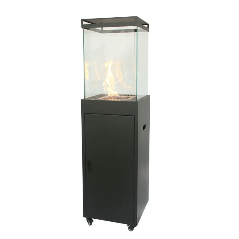 

Outdoor Fireplace Real Fire Heater Bar Commercial Liquefied Natural Gas Oven Tower Shaped Courtyard Heating Stove