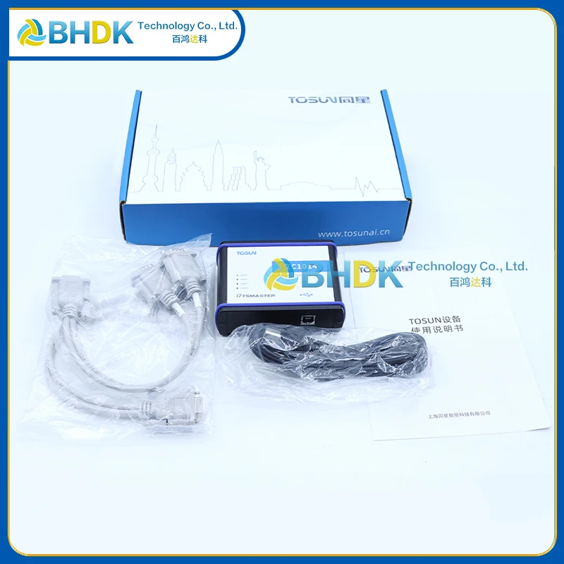 FOR TOSUN TC1014 TC1014 PRO TC1016P TC1017 TC1018 TC1026P card 4CH CANFD USB Bus Message Analysis Automotive Interface Test Tool