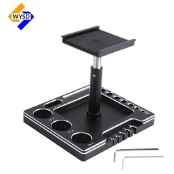 Rc Car Repair Stand Workstation Rc Work Stand For Axial Scx24 Fcx24 Traxxas Trx4m 1/16 1/18 1/24 Scale Rc Truck Crawler Buggy