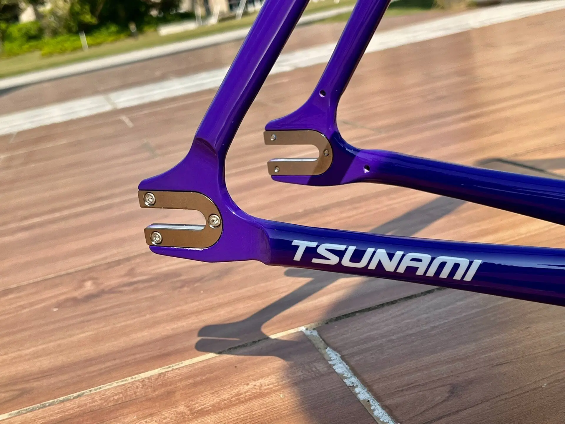 49/52/55/58CM TSUNAMI SNM100 Purple Aluminum Alloy Fixie Frame