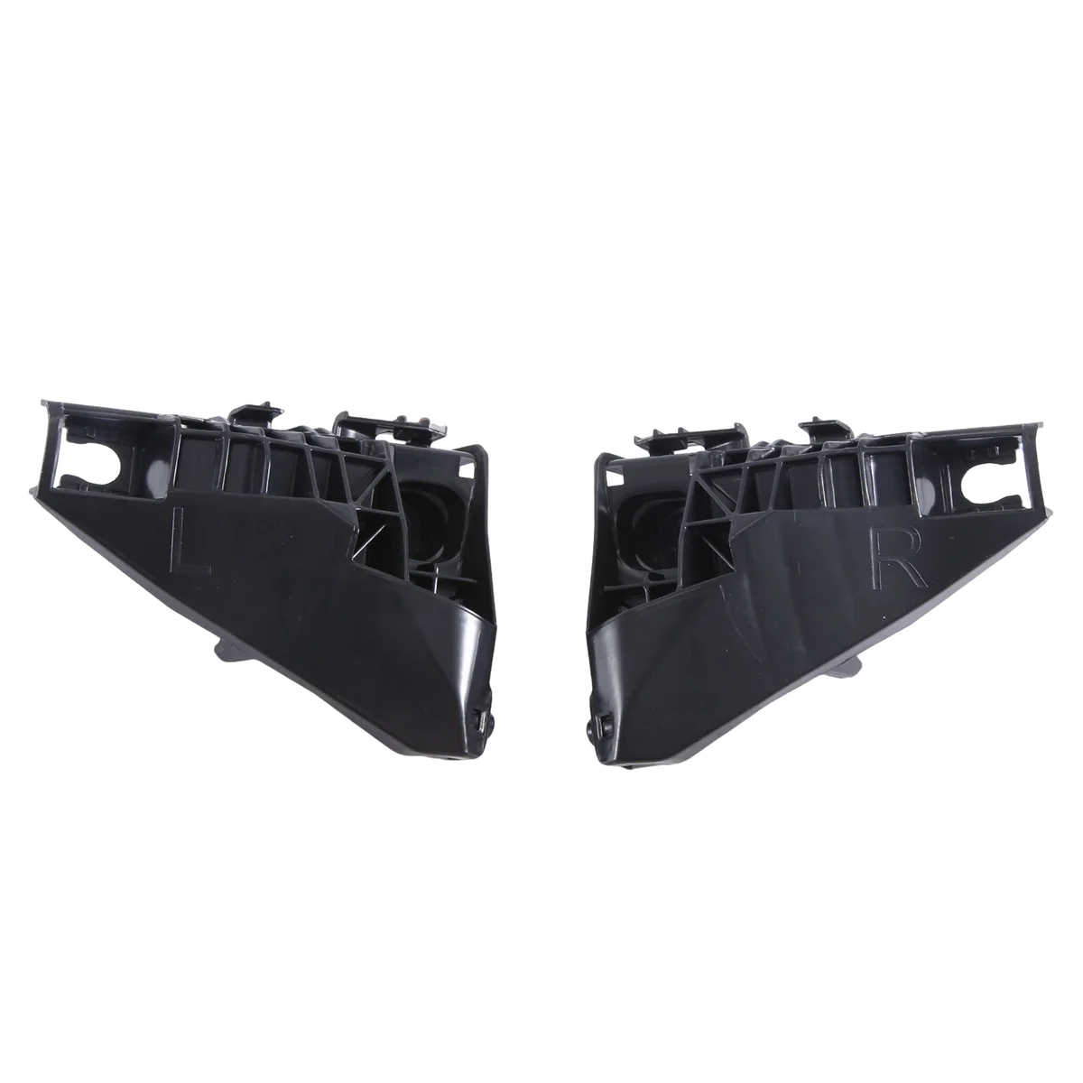 

For Toyota FJ Cruiser 2007-2014 1Pair Front Left Right Side Bumper Bracket Black Plastic 52116-35110